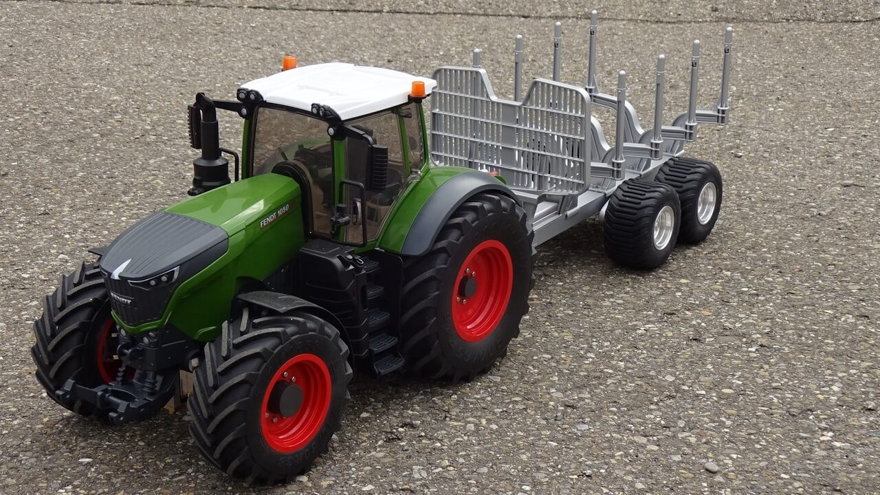 mfz-Blocher / Fendt mit Rückewagen v Fendt Mit Rückewagen V